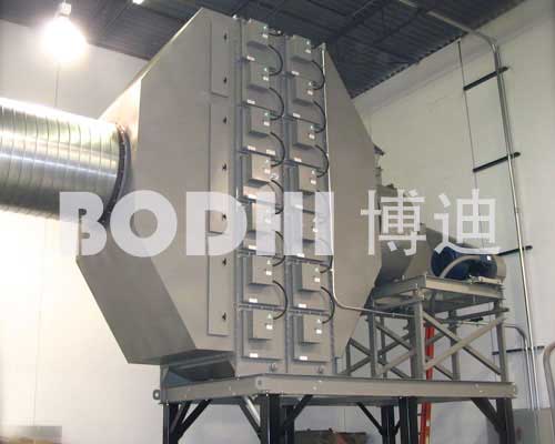 手機(jī)外殼加工企業(yè)靜電式油霧收集凈化工程案例